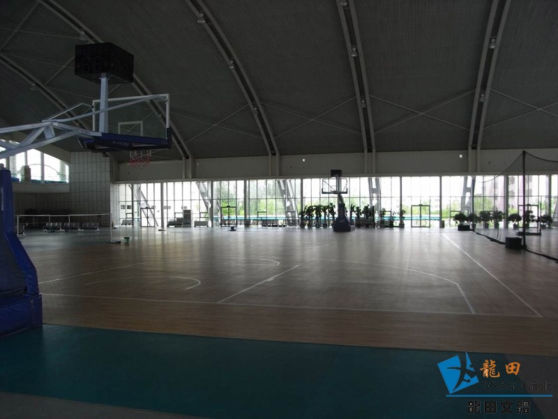 嘉峪關大劇院塑膠籃球場